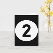 Pool LL 2 bijpassende biljart cadeau Easy Hallowee Kaart (Gele Bloem)