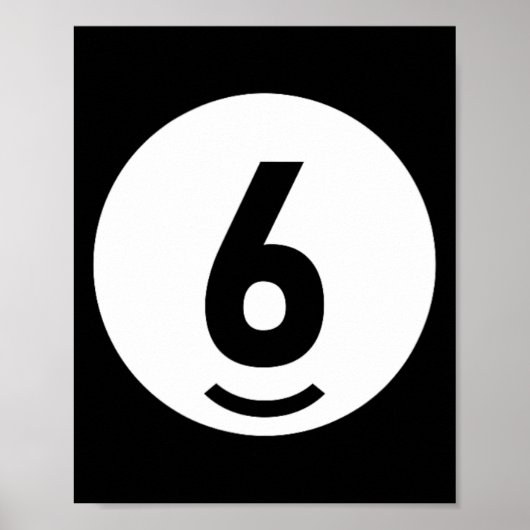 Pool LL 6 bijpassende biljart cadeau Easy Hallowee Poster (Voorkant)