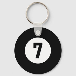 Pool LL 7 bijpassende biljart cadeau Easy Hallowee Sleutelhanger