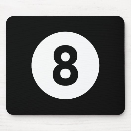 Pool LL 8 bijpassende biljart cadeau Easy Hallowee Muismat (Voorkant)