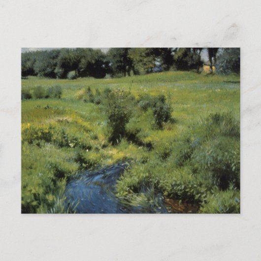 Pool Medfield van Dennis Miller Bunker,  kunst Briefkaart (Voorkant)