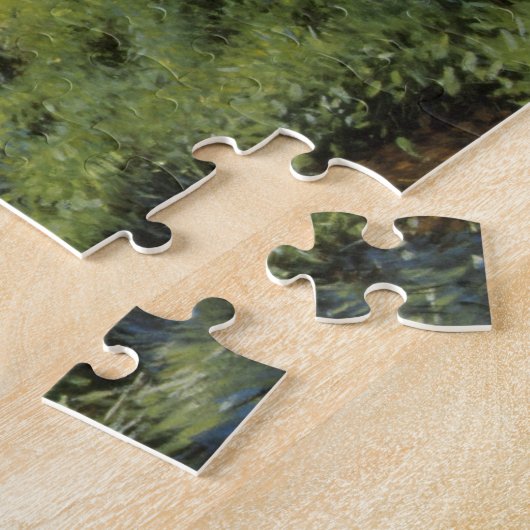 Pool Medfield van Dennis Miller Bunker,  kunst Legpuzzel (Zijkant)