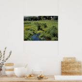 Pool Medfield van Dennis Miller Bunker, kunst Poster (Keuken)