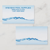 Pool of spa visitekaartje (Voorkant / Achterkant)