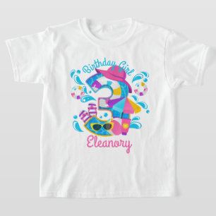 Pool of Third Birthday Summer T-shirt