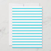 Pool Party 9th Birthday Party Invitations (Achterkant)