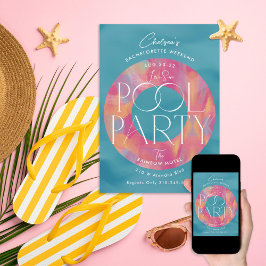 Pool Party Bachelorette Party Kaart