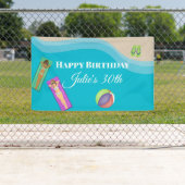 Pool Party Banner voor 30e Verjaardag (Insitu)
