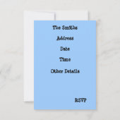 Pool Party & BBQ Kaart (Achterkant)