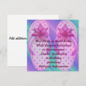 Pool Party Beach Multi-purpose Invision Kaart (Voorkant / Achterkant)