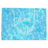 Pool party Beach party Summer party blauw water Groot Cadeauzakje (Achterkant)