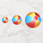 Pool Party Beach Table Confetti (Achterkanten)