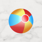 Pool Party Beach Table Confetti (Kleine voorkant)