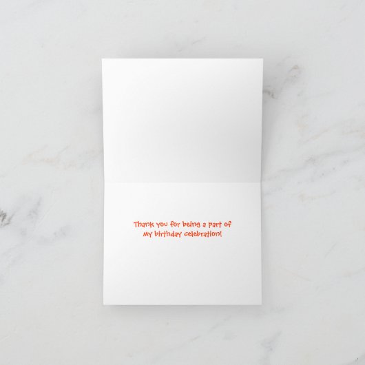 Pool Party Bedankt Opmerking Kaart (Binnen)