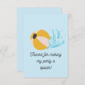 Pool Party - Bedankt voor je creditcard (Voorkant / Achterkant)