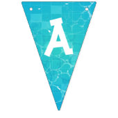 Pool Party Birthday Bunting Banner (Derde vlag)