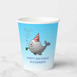 Pool Party Birthday Papieren Bekers