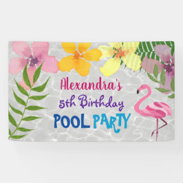 Pool Party Birthday Spandoek