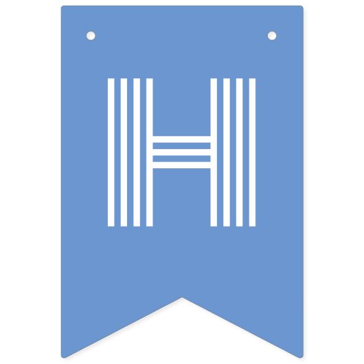 Pool Party Birthday Vlaggetjes (Tweede vlag)