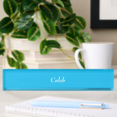 Pool Party Blue Personalized Name Bord Naambordje