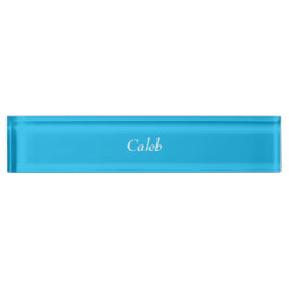 Pool Party Blue Personalized Name Bord Naambordje