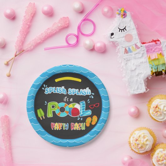 Pool Party Bord - Boy BL (Feest)