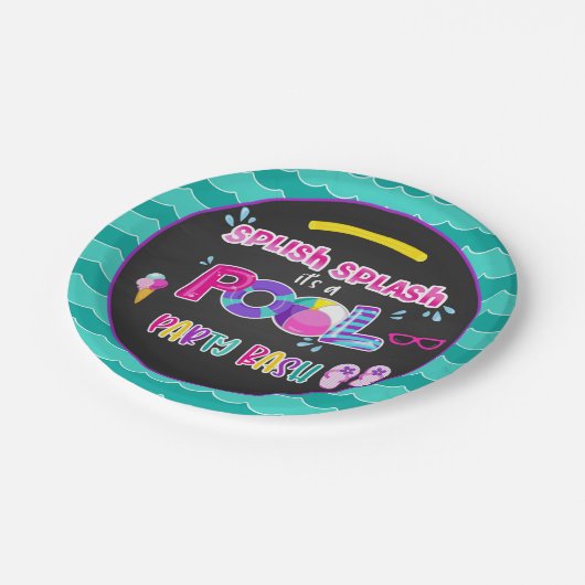 Pool Party Bord - Girl BL (Gekanteld)