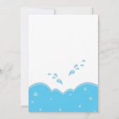 Pool Party-Boy Kaart (Achterkant)