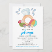 Pool Party Bridal Shower Invitation Kaart (Voorkant)
