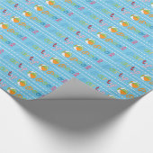 Pool party cadeaupapier (Hoek)