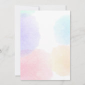 Pool party call Flamingo Tropical Pineapple Kaart (Achterkant)