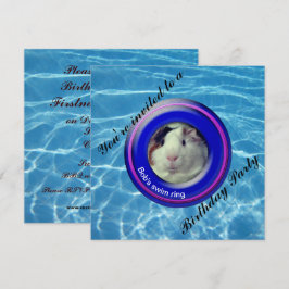 Pool party cavia kaart