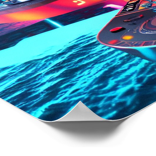 POOL PARTY DJ POSTER (Hoek)