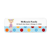 Pool Party Etiket (Voorkant)