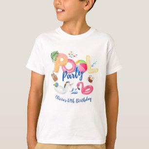 Pool Party Family Matching T-shirt