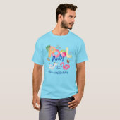 Pool Party Family Matching T-shirt (Voorkant volledig)