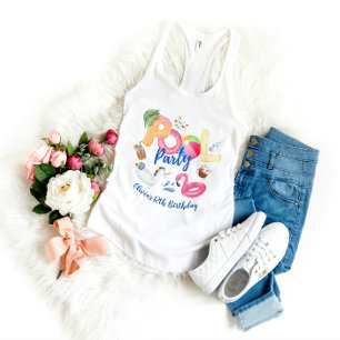 Pool Party Family Matching Tanktop