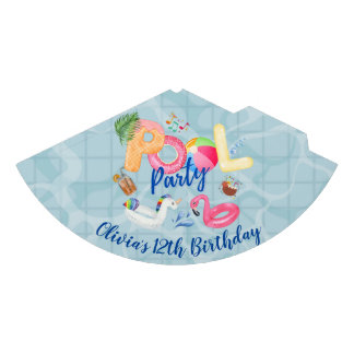 Pool Party Feesthoedjes