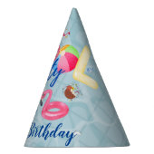 Pool Party Feesthoedjes (Rechts)