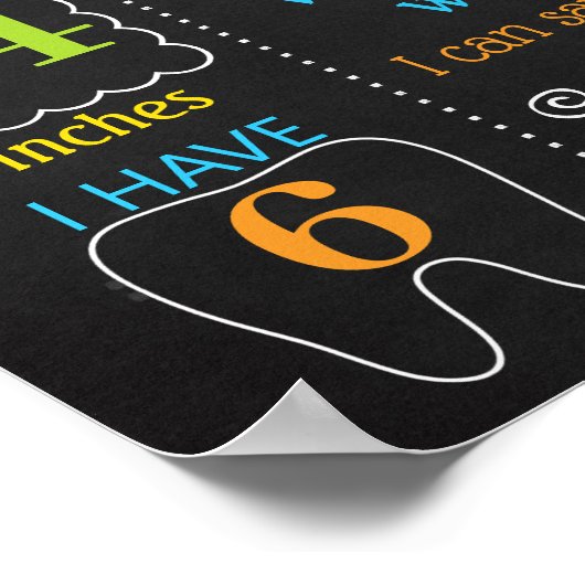 Pool party first verjaardagskaarbord poster (Hoek)