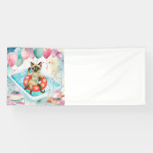 Pool Party for Cat Lovers Spandoek (Horizontaal)