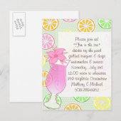 Pool Party, Fun in sun-uitnodiging Uitnodiging Briefkaart (Voorkant / Achterkant)