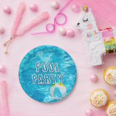 Pool Party Fun Paper-Bord Papieren Bordje (Feest)