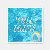 Pool Party Fun Servet (Voorkant)