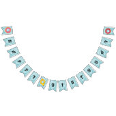 Pool Party Gelukkige Verjaardag Vlaggetjes (Alle)