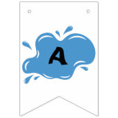 Pool Party Gelukkige Verjaardag Vlaggetjes (Derde vlag)