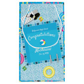 Pool Party Graduation Party Klein Cadeauzakje (Achterkant)