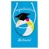 Pool Party Graduation Party Klein Cadeauzakje (Achterkant)