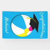 Pool Party Graduation Party Spandoek (Horizontaal)