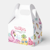 Pool Party Hartelijk dank Bedankdoosjes (Voorkant Zijde)